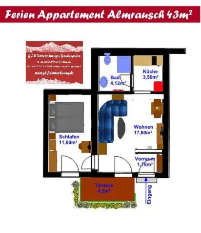 G & H Ferienwohnungen Appartement Almrausch Berchtesgaden Zewnętrze zdjęcie