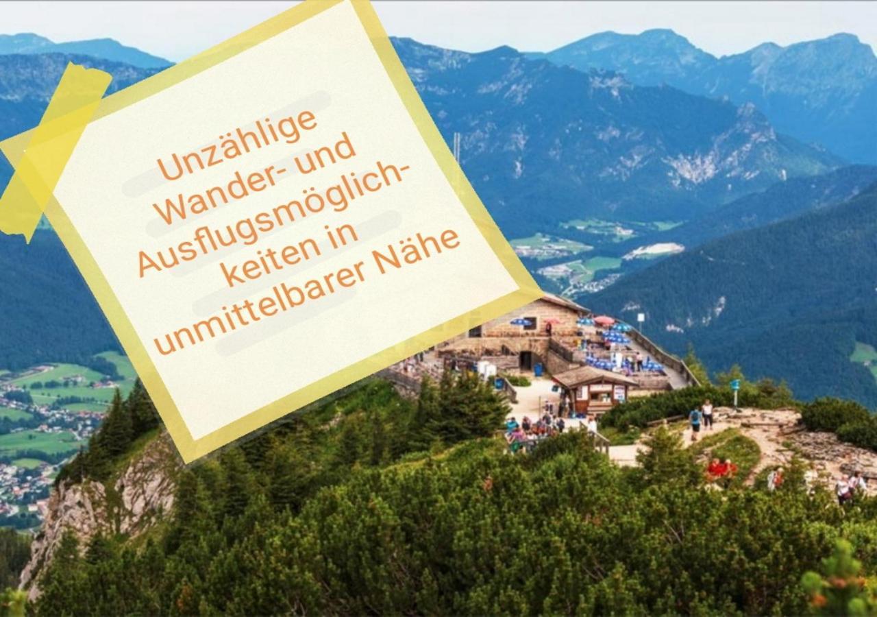 G & H Ferienwohnungen Appartement Almrausch Berchtesgaden Zewnętrze zdjęcie