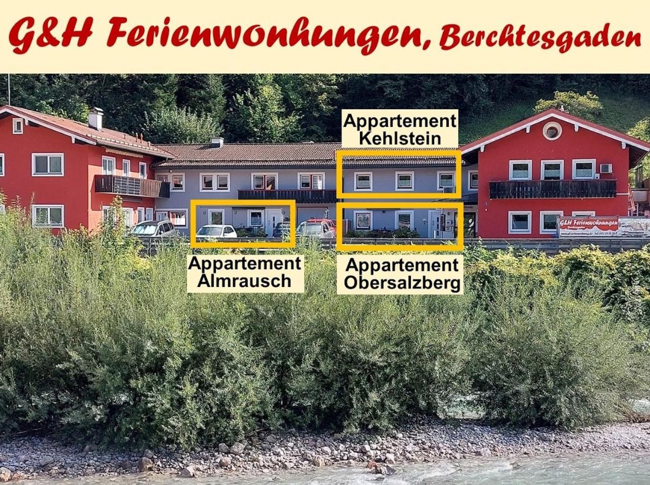 G & H Ferienwohnungen Appartement Almrausch Berchtesgaden Zewnętrze zdjęcie